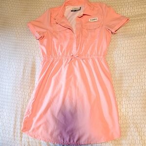 Magellan Outdoors Coral Short Sleeve Dress